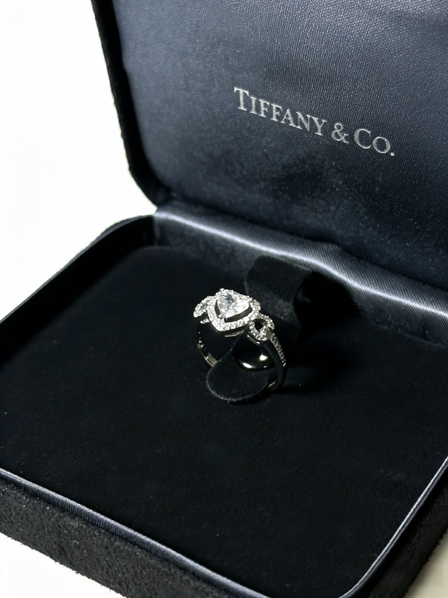 Tiffany & Co. Heart-Shaped Diamond Ring